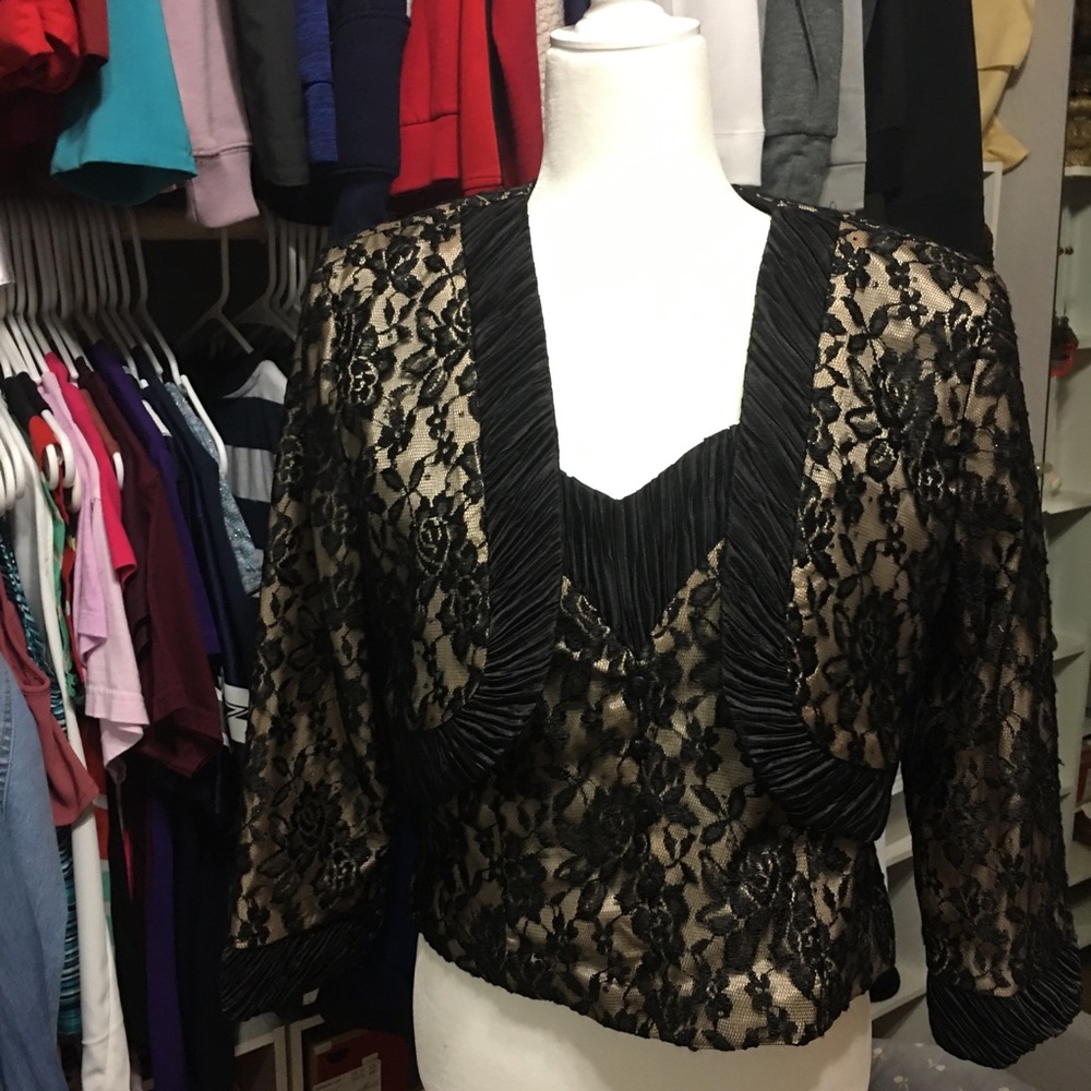 Sexy top with jacket